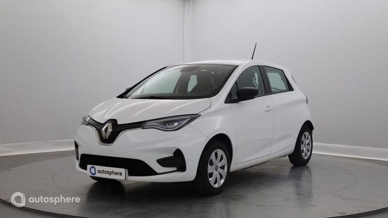 Blanc glacier Utilisé 2020 Renault Zoe Life Citadine | 10 499 € (Bon prix) - Image 1/4