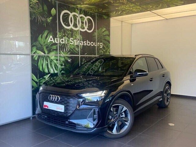 Noir mythic métallisé Utilisé 2025 Audi Q4 e-tron S-Line SUV | 58 380 € - Image 1/4