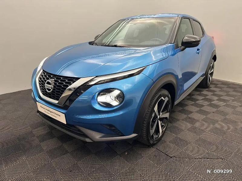 Bleu Utilisé 2021 Nissan Juke N-Connecta SUV | 17 990 € (Prix juste) - Image 1/4