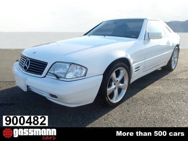 Blanc Utilisé 1997 Mercedes SL320 Cabriolet | 22 015 € - Image 1/4
