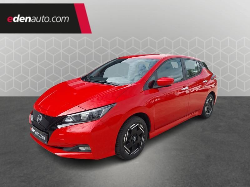 Rouge Utilisé 2022 Nissan Leaf Acenta Citadine | 11 990 € (Super prix) - Image 1/4
