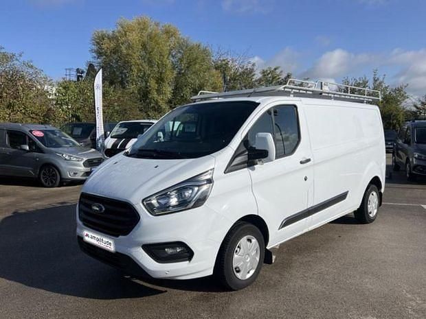 Blanc Utilisé 2021 Ford Transit Custom Business Edition Berline | 21 999 € (Prix juste) - Image 1/4