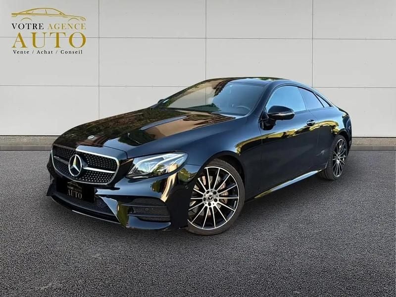 Noir Occasion 2019 Mercedes E400 AMG line Coupé | 45 490 € (Prix assez cher) - Image 1/4