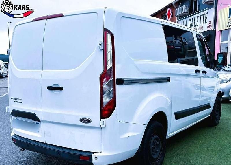 Occasion Ford Transit Custom Trend 131 ch (96 kW) 2018 Blanc Van
