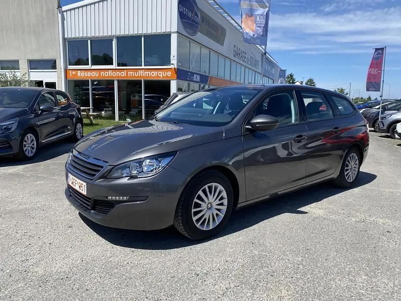 Gris Utilisé 2017 Peugeot 308 Active+ Break | 12 980 € (Prix juste) - Image 1/4
