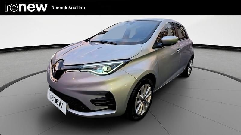Gris Utilisé 2021 Renault Zoe Zen Citadine | 12 490 € (Prix juste) - Image 1/4