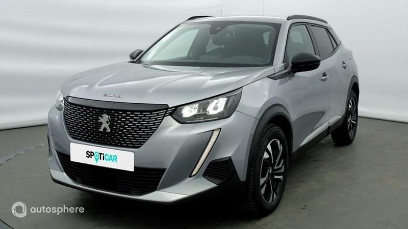 Gris Occasion 2022 Peugeot 2008 Allure SUV | 15 980 € (Prix juste) - Image 1/4