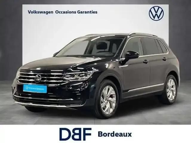 Noir Occasion 2022 VW Tiguan Elegance SUV | 30 499 € (Prix juste) - Image 1/4