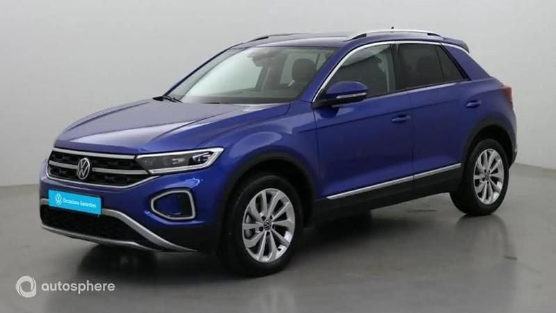 Bleu Utilisé 2024 VW T-Roc Style SUV | 31 499 € (Prix juste) - Image 1/4