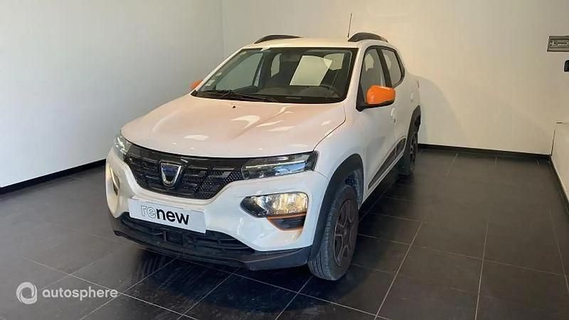 Blanc Utilisé 2022 Dacia Spring Comfort Plus Citadine | 8 999 € (Bon prix) - Image 1/4