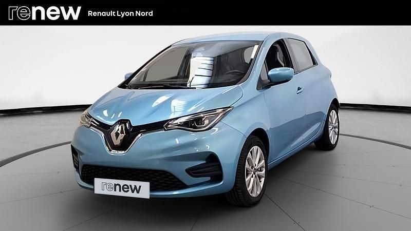 Bleu Occasion 2020 Renault Zoe Zen Citadine | 8 790 € (Bon prix) - Image 1/4