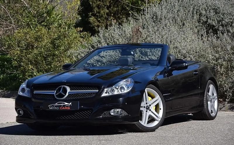 Occasion Mercedes SL500 AMG 389 ch (286 kW) 2010 Noir Cabriolet