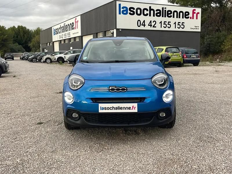 Bleu Utilisé 2024 Fiat 500X S SUV | 17 490 € (Prix juste) - Image 1/4