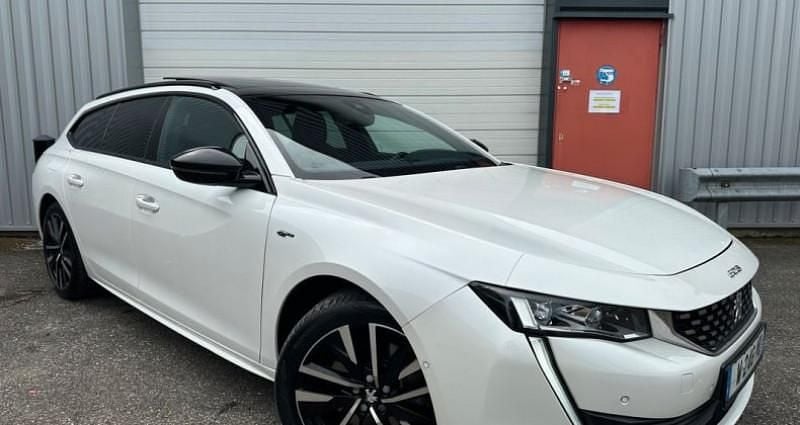 Blanc Utilisé 2021 Peugeot 508 GT Break | 24 990 € (Prix juste) - Image 1/4