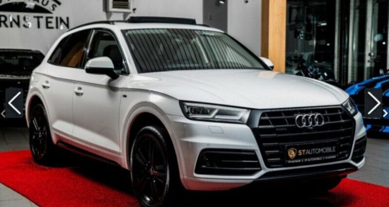Gray Utilisé 2018 Audi Q5 S-Line SUV | 41 888 € (Prix assez cher) - Image 1/4