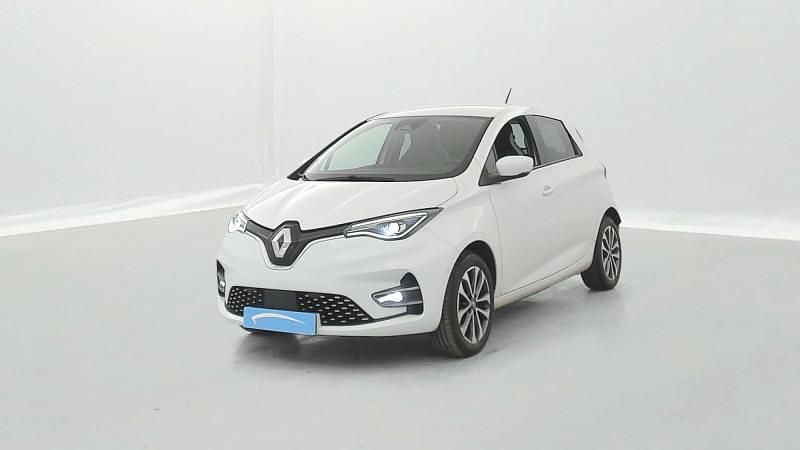 Blanc Utilisé 2020 Renault Zoe Intens Citadine | 14 470 € (Prix assez cher) - Image 1/4