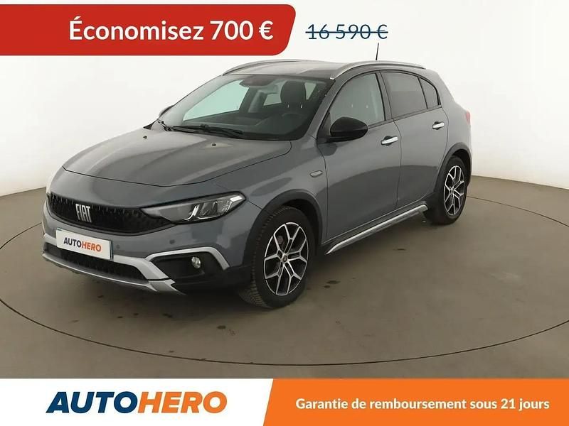 Gris Occasion 2021 Fiat Tipo Cross Berline | 15 890 € (Prix assez cher) - Image 1/2