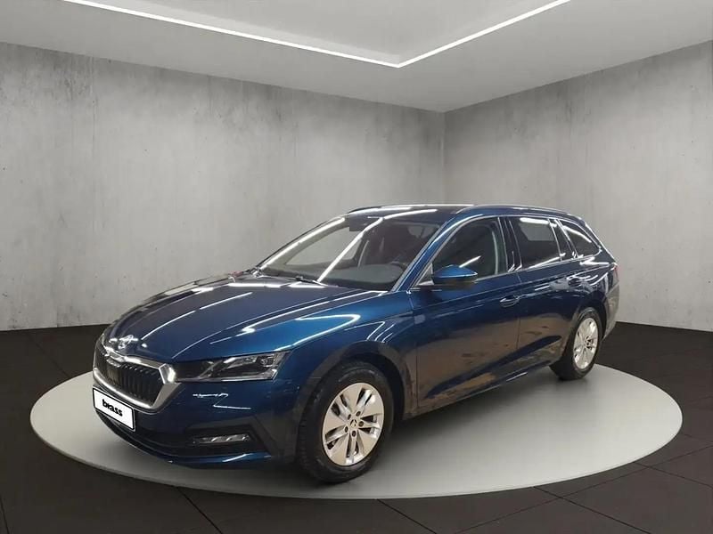 Occasion Skoda Octavia Ambition 150 ch (110 kW) 2022 Bleu Break