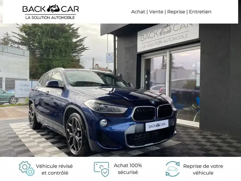 Bleu Utilisé 2018 BMW X2 Comfort Edition SUV | 24 490 € (Prix juste) - Image 1/4