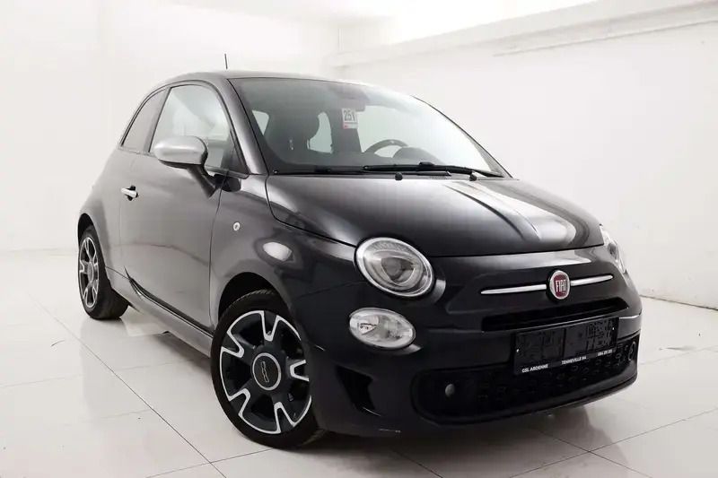 Noir Utilisé 2020 Fiat 500 Berline | 10 900 € (Prix juste) - Image 1/4