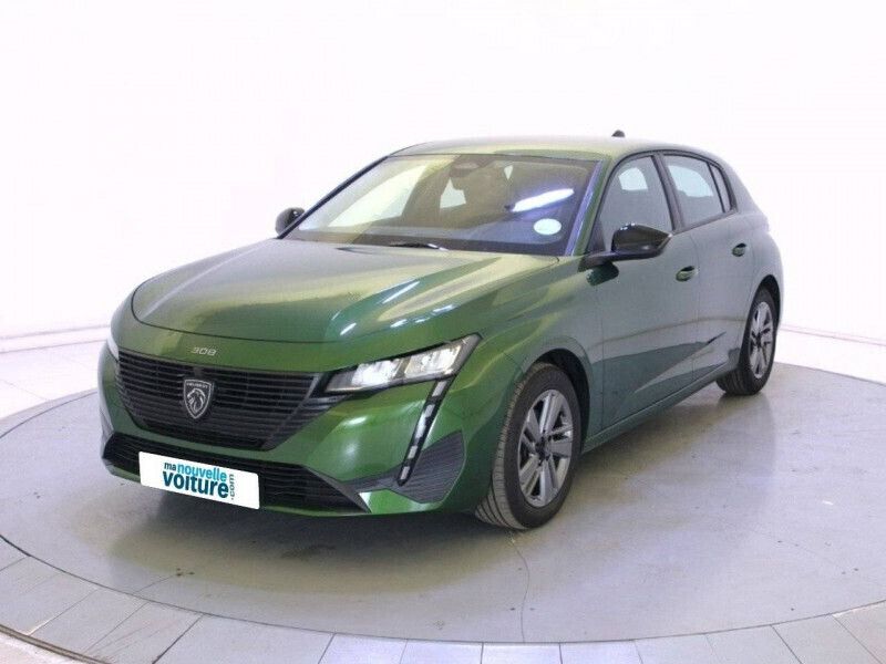 Vert Utilisé 2024 Peugeot 308 Active Berline | 22 490 € (Prix juste) - Image 1/4
