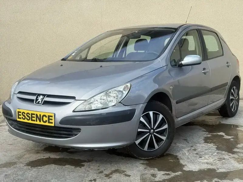 Gris Utilisé 2002 Peugeot 307 Berline | 3 990 € (Bon prix) - Image 1/4