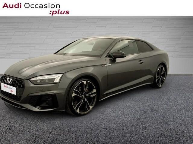 Gris daytona nacré Utilisé 2020 Audi A5 S-Line Coupé | 34 990 € (Prix juste) - Image 1/4