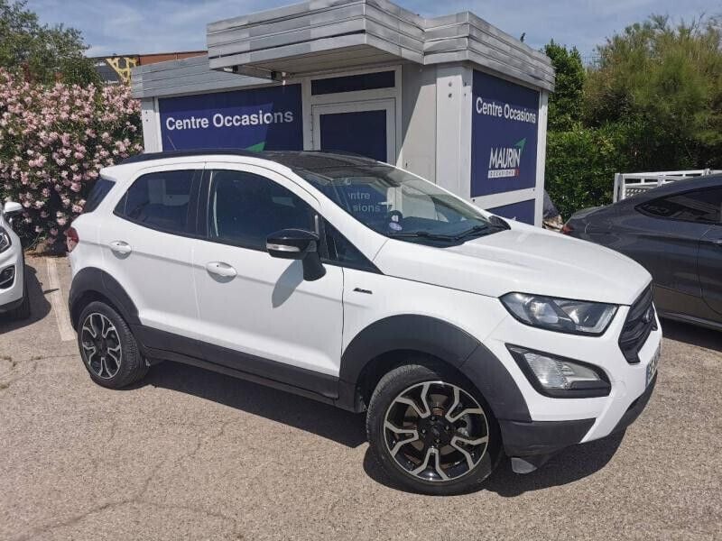 Blanc Utilisé 2022 Ford Ecosport Active SUV | 18 490 € (Prix juste) - Image 1/4