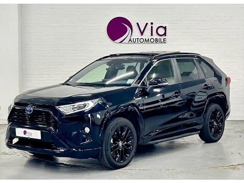 Noir Utilisé 2021 Toyota RAV4 Hybrid Edition SUV | 25 990 € (Prix assez cher) - Image 1/4