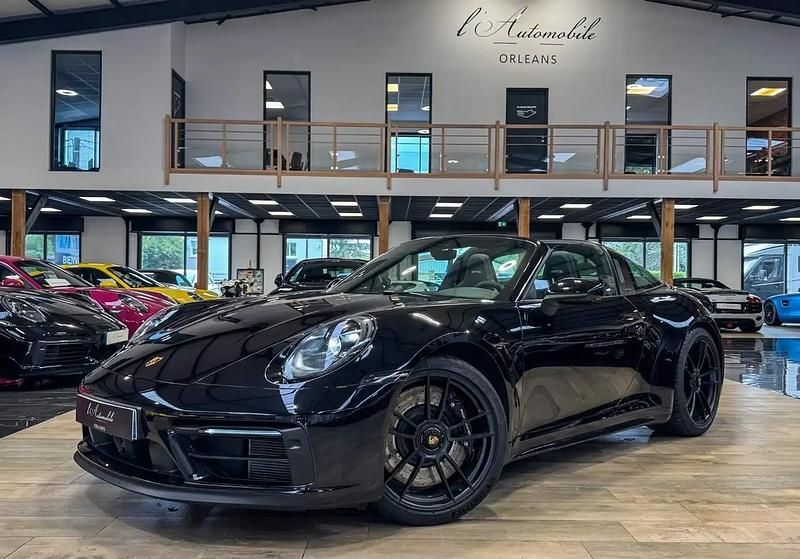 Noir Utilisé 2022 Porsche 911 Targa 4 Cabriolet | 214 990 € (Prix cher) - Image 1/4
