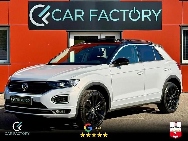 Blanc Occasion 2021 VW T-Roc R-line SUV | 26 980 € (Prix juste) - Image 1/4