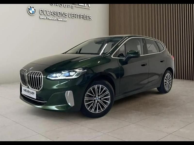 Vert Occasion 2022 BMW 218 Luxury Line Monospace | 26 990 € (Prix juste) - Image 1/4