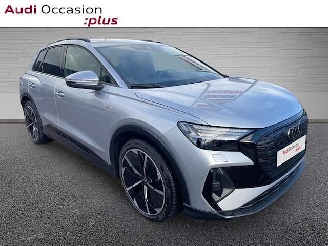 Occasion Audi Q4 e-tron S-Line 210 kW (286 ch) 2025 Argent fleuret métallisé SUV