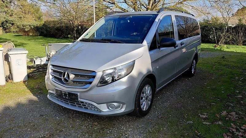 Gris Occasion 2020 Mercedes Vito Van | 38 500 € (Prix cher) - Image 1/4