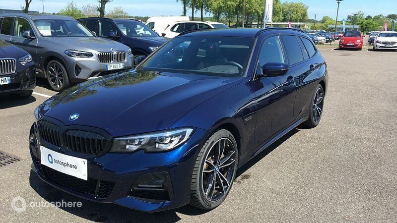 Bleu Utilisé 2022 BMW 330 M Sport Break | 37 299 € (Bon prix) - Image 1/4