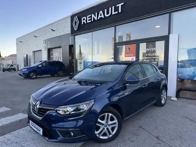 Bleu Occasion 2019 Renault Mégane IV Business Berline | 14 470 € (Bon prix) - Image 1/4