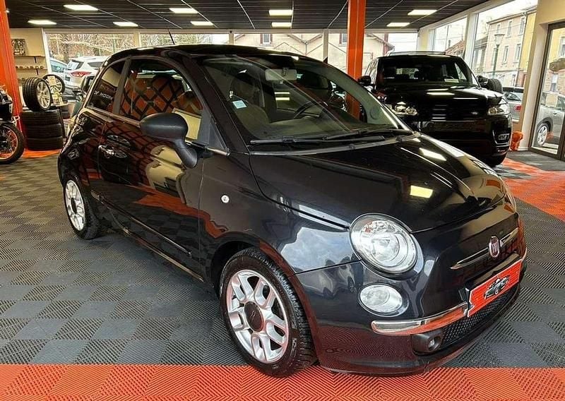 Occasion Fiat 500 Lounge 86 ch (63 kW) 2011 Noir Citadine