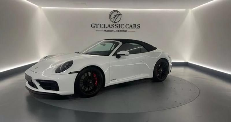 Blanc Utilisé 2022 Porsche 911 Carrera 4 GTS Cabriolet | 209 900 € - Image 1/4