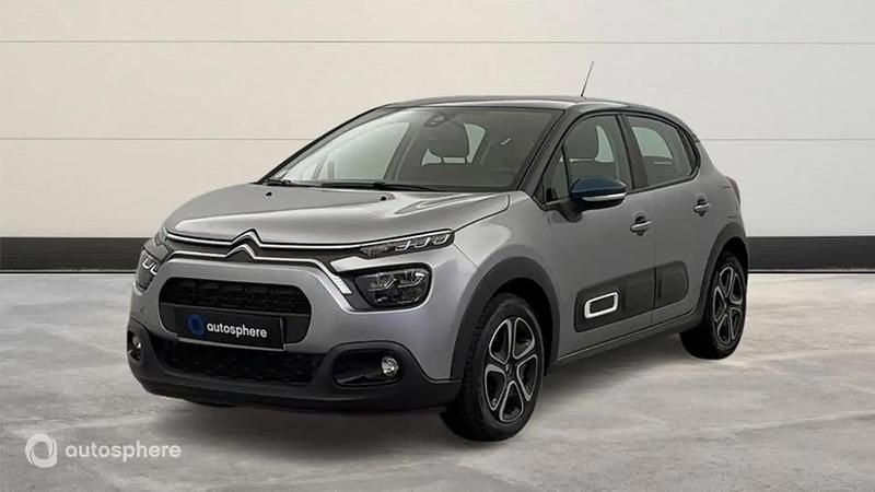 Gris Utilisé 2021 Citroën C3 Feel Citadine | 9 999 € (Prix juste) - Image 1/4