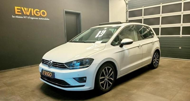 Blanc Utilisé 2017 VW Golf Sportsvan Sound Monospace | 13 990 € (Bon prix) - Image 1/4
