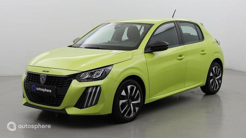 Jaune Nouvelle 2024 Peugeot 208 Active Citadine | 15 499 € (Super prix) - Image 1/4