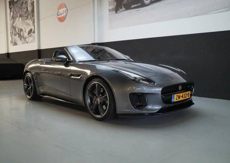 Gris Utilisé 2019 Jaguar F-Type Cabriolet | 59 950 € - Image 1/4