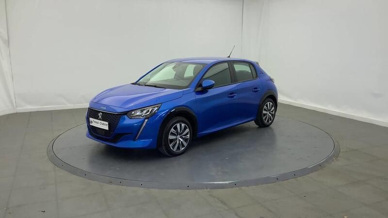 Bleu Utilisé 2020 Peugeot e-208 Active Citadine | 13 690 € (Prix juste) - Image 1/3