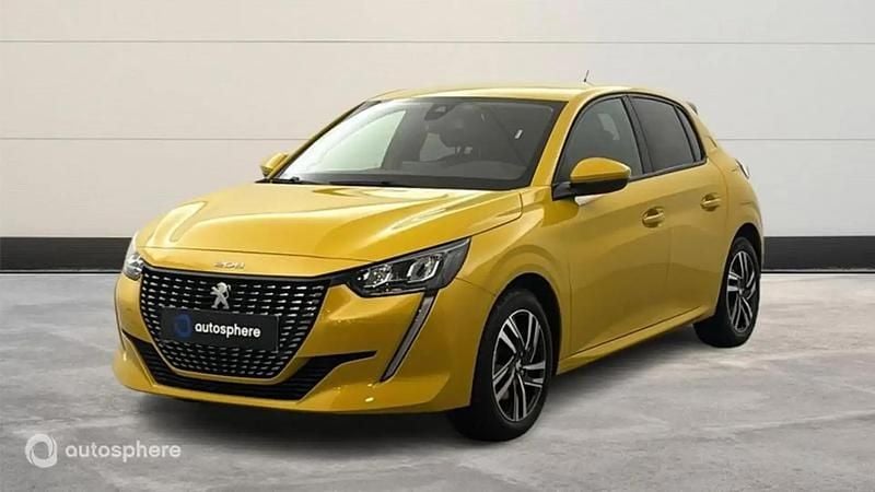 Jaune Occasion 2021 Peugeot 208 Allure Citadine | 13 499 € (Bon prix) - Image 1/4