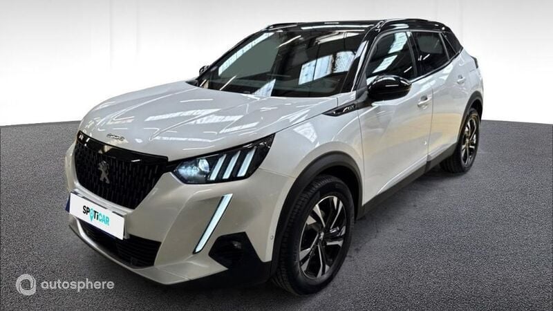 Blanc Utilisé 2021 Peugeot 2008 GT SUV | 18 480 € (Prix juste) - Image 1/4