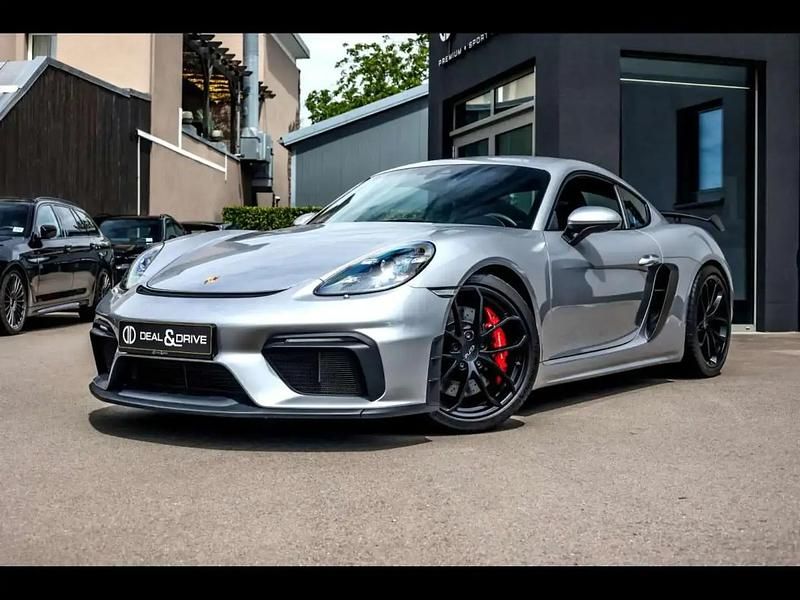 Gris Occasion 2022 Porsche 718 Cayman GT4 Coupé | 96 990 € (Super prix) - Image 1/4