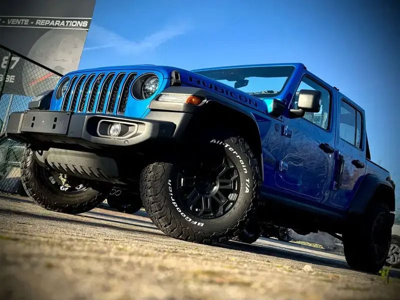 Bleu Utilisé 2022 Jeep Wrangler Rubicon SUV | 61 450 € (Prix juste) - Image 1/4