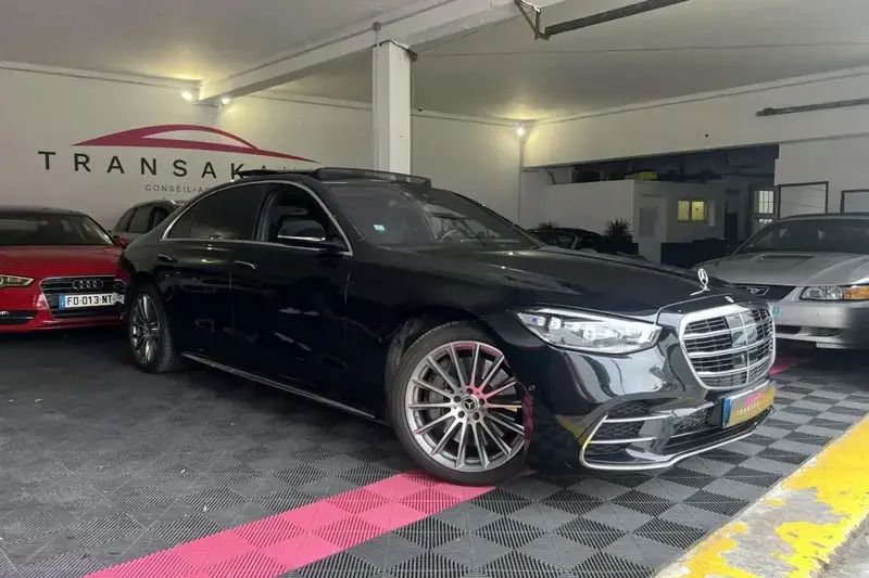 Noir Utilisé 2021 Mercedes S580 AMG Berline | 99 990 € (Prix assez cher) - Image 1/4
