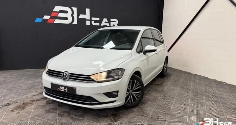 Blanc Occasion 2016 VW Golf Sportsvan Allstar Monospace | 9 990 € (Prix juste) - Image 1/4