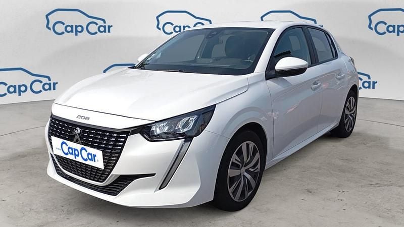 Blanc Utilisé 2020 Peugeot 208 Business-Line Citadine | 9 990 € (Prix juste) - Image 1/3